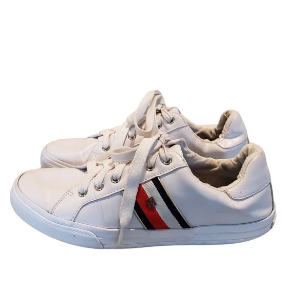Tommy Hilfiger Wm's Lenka Lace up  Sneakers Size 7.5 - Picture 4 of 9